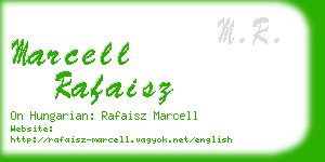 marcell rafaisz business card